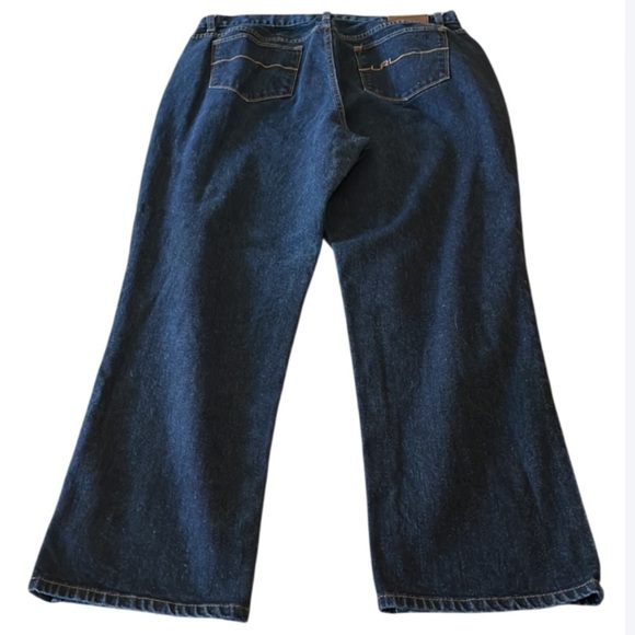 LAUREN RALPH LAUREN Women’s Blue Jeans- straight leg - Size 16 - Picture 5 of 13